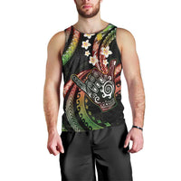 Hawaii Shaka Sign Men Tank Top Fantastic Frangipani Reggae