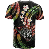 Hawaii Shaka Sign T Shirt Fantastic Frangipani Reggae