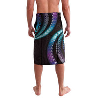 Hawaii Plumeria Lavalava Amethyst Gradient Polynesian Pattern