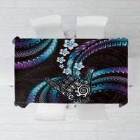 Hawaii Shaka Sign Tablecloth Fantastic Frangipani Amethyst Gradient