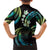Hawaii Map Kanaka Maoli Hawaiian Shirt Fantastic Frangipani Chartreuse Cyan