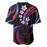 Hawaii Map Kanaka Maoli Baseball Jersey Fantastic Frangipani Sweet Dream