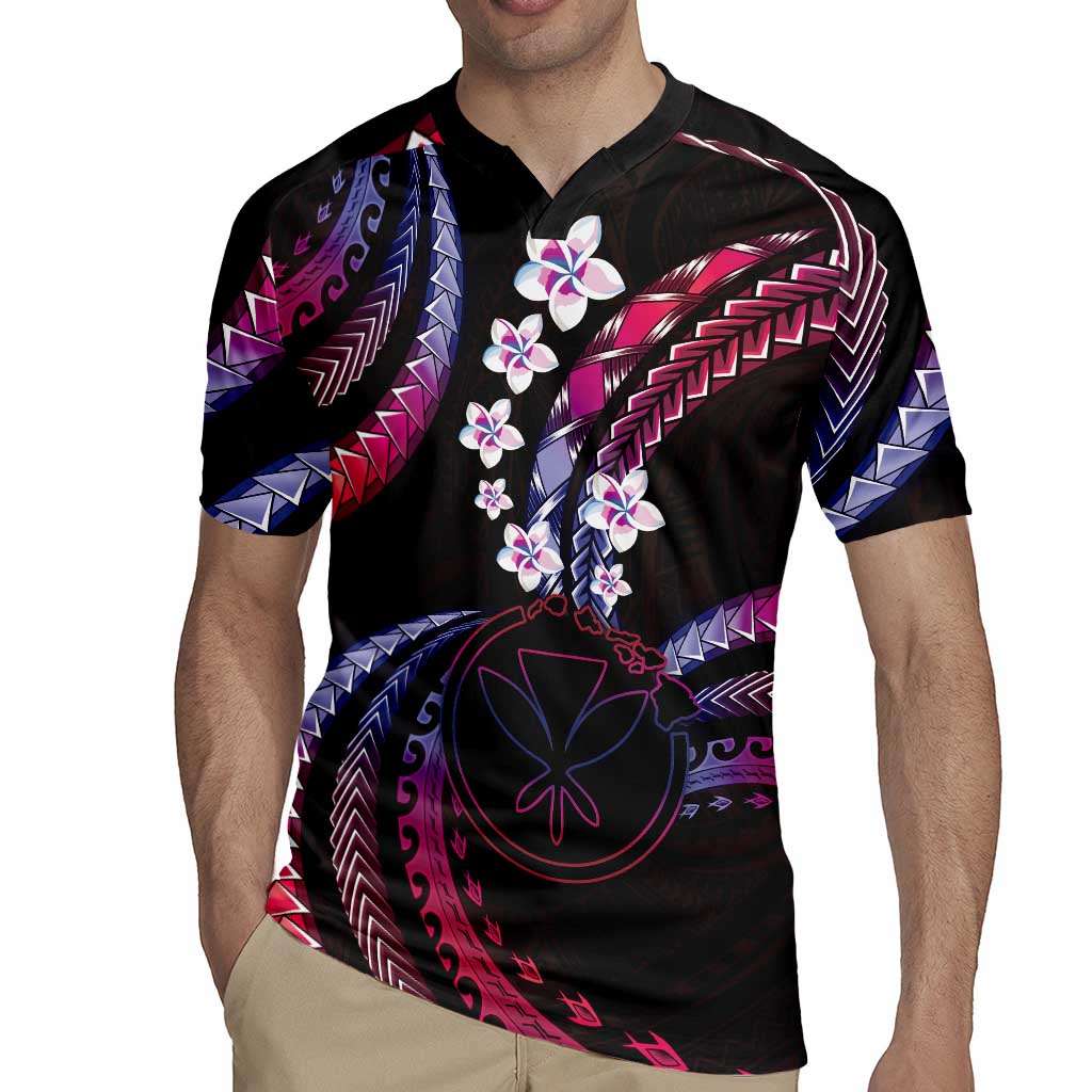 Hawaii Map Kanaka Maoli Rugby Jersey Fantastic Frangipani Sweet Dream