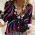 Hawaii Map Kanaka Maoli Women Casual Shirt Fantastic Frangipani Sweet Dream