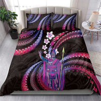 Hawaii King Kamehameha Bedding Set Fantastic Plumeria Sweet Vibes