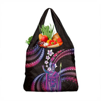 Hawaii King Kamehameha Grocery Bag Fantastic Plumeria Sweet Vibes