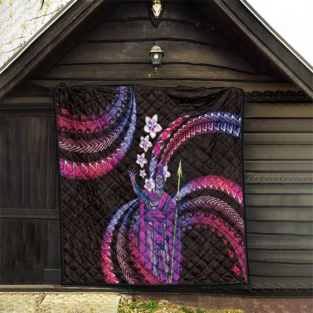 Hawaii King Kamehameha Quilt Fantastic Plumeria Sweet Vibes