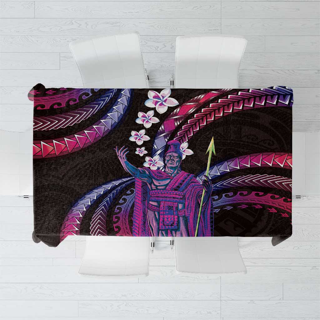 Hawaii King Kamehameha Tablecloth Fantastic Plumeria Sweet Vibes