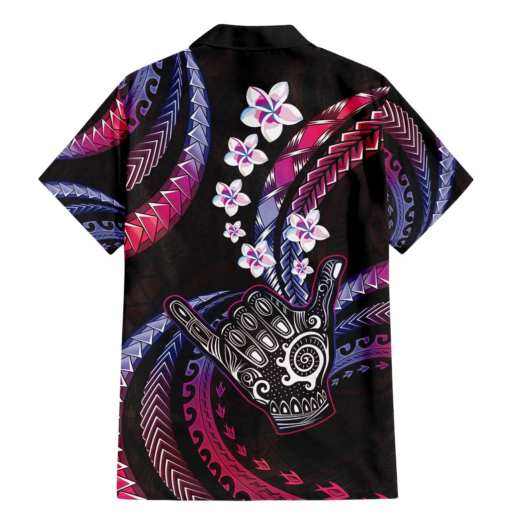 Hawaii Shaka Sign Family Matching Mermaid Dress and Hawaiian Shirt Fantastic Frangipani Sweet Vibes