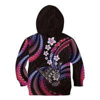Hawaii Shaka Sign Kid Hoodie Fantastic Frangipani Sweet Vibes