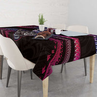 Hawaii Shaka Sign Tablecloth Fantastic Frangipani Sweet Vibes