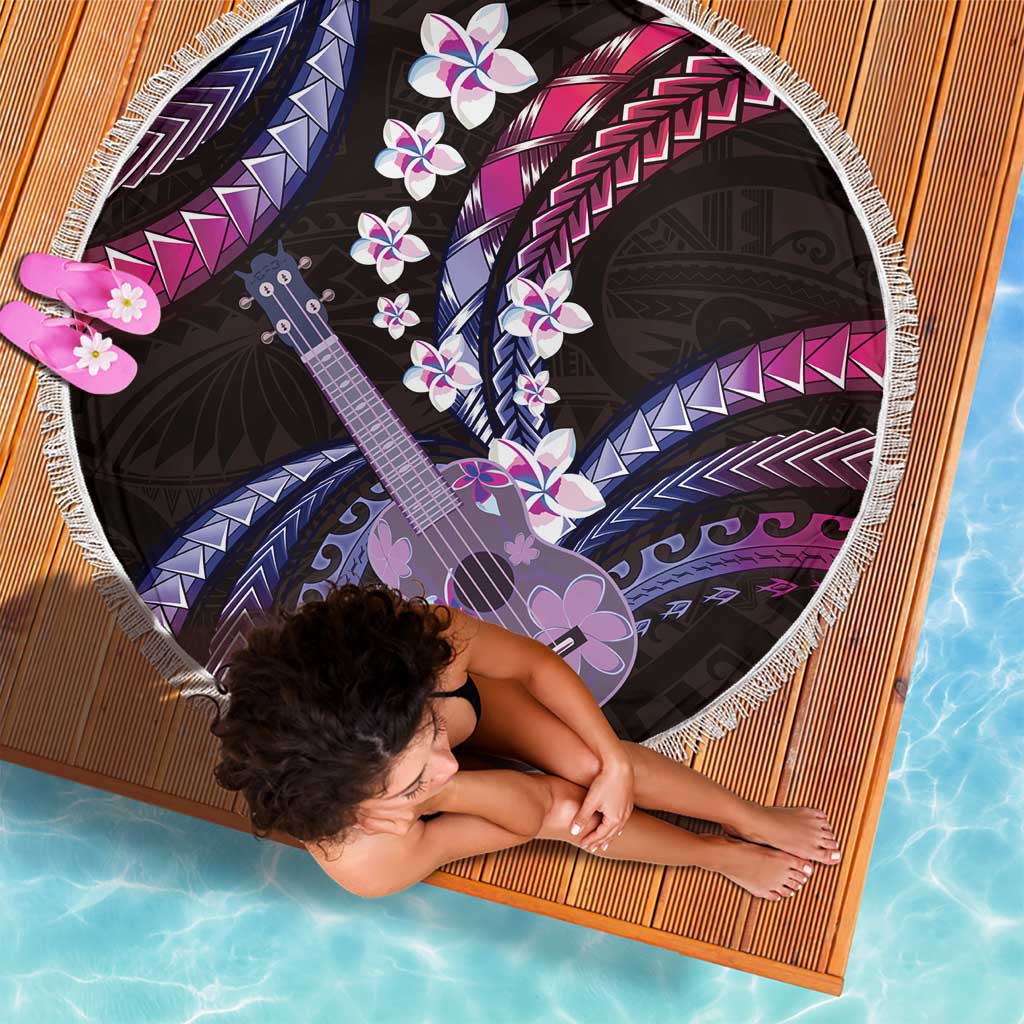 Hawaiian Ukulele Beach Blanket Sweet Dream Fantastic Plumeria