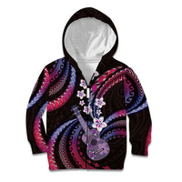 Hawaiian Ukulele Kid Hoodie Sweet Dream Fantastic Plumeria