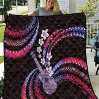 Hawaiian Ukulele Quilt Sweet Dream Fantastic Plumeria