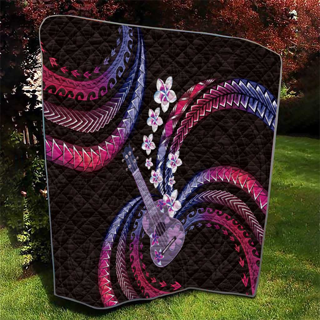 Hawaiian Ukulele Quilt Sweet Dream Fantastic Plumeria