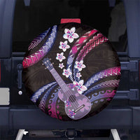 Hawaiian Ukulele Spare Tire Cover Sweet Dream Fantastic Plumeria