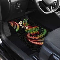 Hawaii Turtles Plumeria Car Mats Reggae Polynesian Pattern