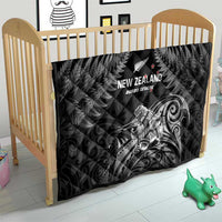 New Zealand 2024 Rugby Quilt Silver Fern Aotearoa Kiwi LT01 - Polynesian Pride