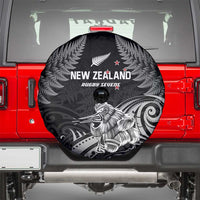 New Zealand 2024 Rugby Spare Tire Cover Silver Fern Aotearoa Kiwi LT01 - Polynesian Pride
