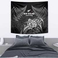 New Zealand 2024 Rugby Tapestry Silver Fern Aotearoa Kiwi LT01 - Polynesian Pride
