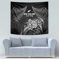 New Zealand 2024 Rugby Tapestry Silver Fern Aotearoa Kiwi LT01 - Polynesian Pride