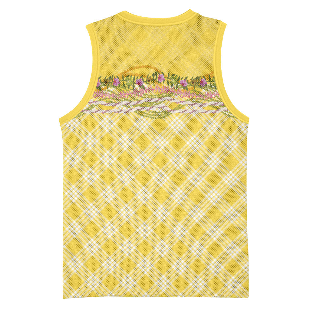 Hawaii Palaka Pikake Lokelani Plumeria Basketball Jersey Melemele Coquette Bow