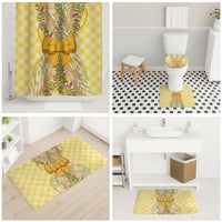 Hawaii Palaka Pikake Lokelani Plumeria Bathroom Set Melemele Coquette Bow