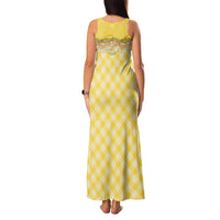 Hawaii Palaka Pikake Lokelani Plumeria Family Matching Tank Maxi Dress and Hawaiian Shirt Melemele Coquette Bow