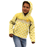 Hawaii Palaka Pikake Lokelani Plumeria Kid Hoodie Melemele Coquette Bow