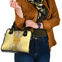 Hawaii Palaka Pikake Lokelani Plumeria Shoulder Handbag Melemele Coquette Bow
