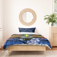 Personalised Vanuatu Tafea Province Bedding Set Unique Tropical Tribal Pattern LT01 - Polynesian Pride