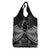 Toitu Te Tiriti Aotearoa Silver Fern Grocery Bag New Zealand Maori Pattern