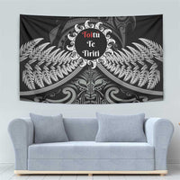 Toitu Te Tiriti Aotearoa Silver Fern Tapestry New Zealand Maori Pattern LT01 - Polynesian Pride