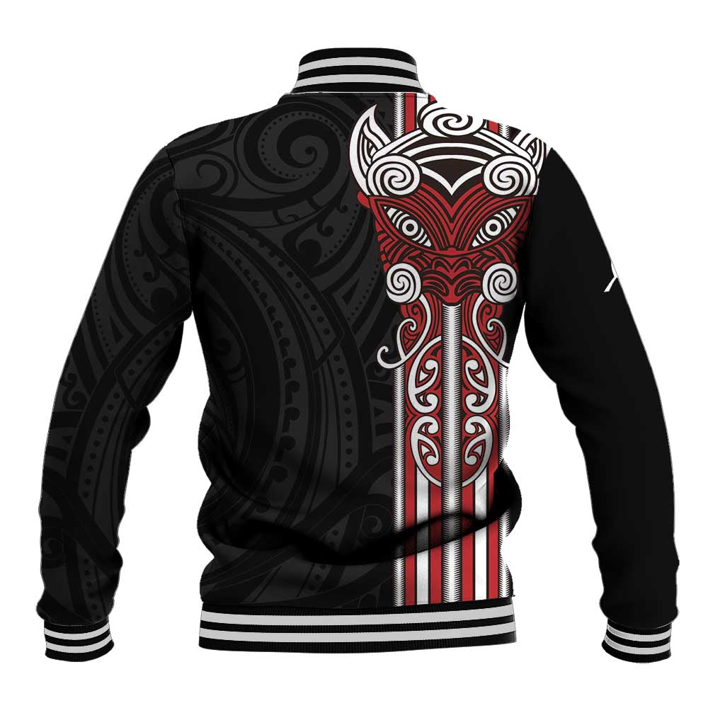 Toitu Te Reo Maori Toitu Te Whenua Toitu Te Tiriti Baseball Jacket Maori Warrior New Zealand LT01 - Polynesian Pride