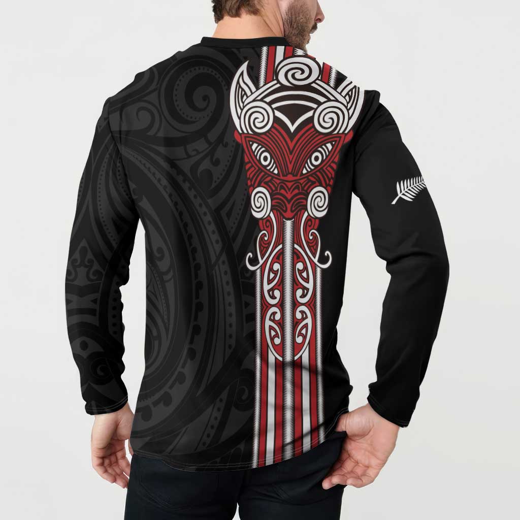 Toitu Te Reo Maori Toitu Te Whenua Toitu Te Tiriti Button Sweatshirt Maori Warrior New Zealand