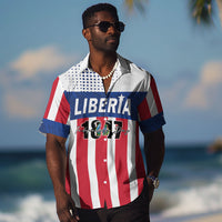 Personalized Liberia 1847 Hawaiian Shirt Happy Independence Day