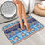 Hawaii Turtles Pattern Special Blue Bathroom Set - Polynesian Pride