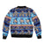 Hawaii Turtles Pattern Special Blue Bomber Jacket - Polynesian Pride