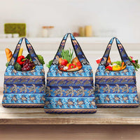 Hawaii Turtles Pattern Special Blue Grocery Bag - Polynesian Pride