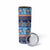 Hawaii Turtles Pattern Special Blue Skinny Tumbler - Polynesian Pride
