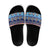 Hawaii Turtles Pattern Special Blue Slide Sandals - Polynesian Pride