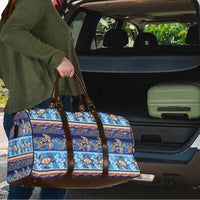 Hawaii Turtles Pattern Special Blue Travel Bag - Polynesian Pride