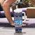 Hawaii Turtles Pattern Special Blue Tumbler With Handle - Polynesian Pride