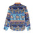 Hawaii Turtles Pattern Special Blue Women Casual Shirt - Polynesian Pride