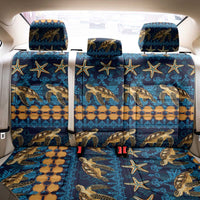 Hawaii Turtles Starfish Unique Pattern Back Car Seat Cover - Polynesian Pride