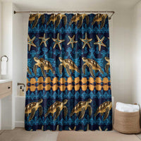 Hawaii Turtles Starfish Unique Pattern Bathroom Set - Polynesian Pride