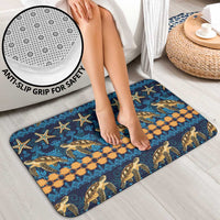 Hawaii Turtles Starfish Unique Pattern Bathroom Set - Polynesian Pride