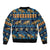 Hawaii Turtles Starfish Unique Pattern Bomber Jacket - Polynesian Pride