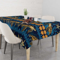 Hawaii Turtles Starfish Unique Pattern Tablecloth - Polynesian Pride