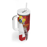 Tonga Rugby Tumbler With Handle Go Tongan